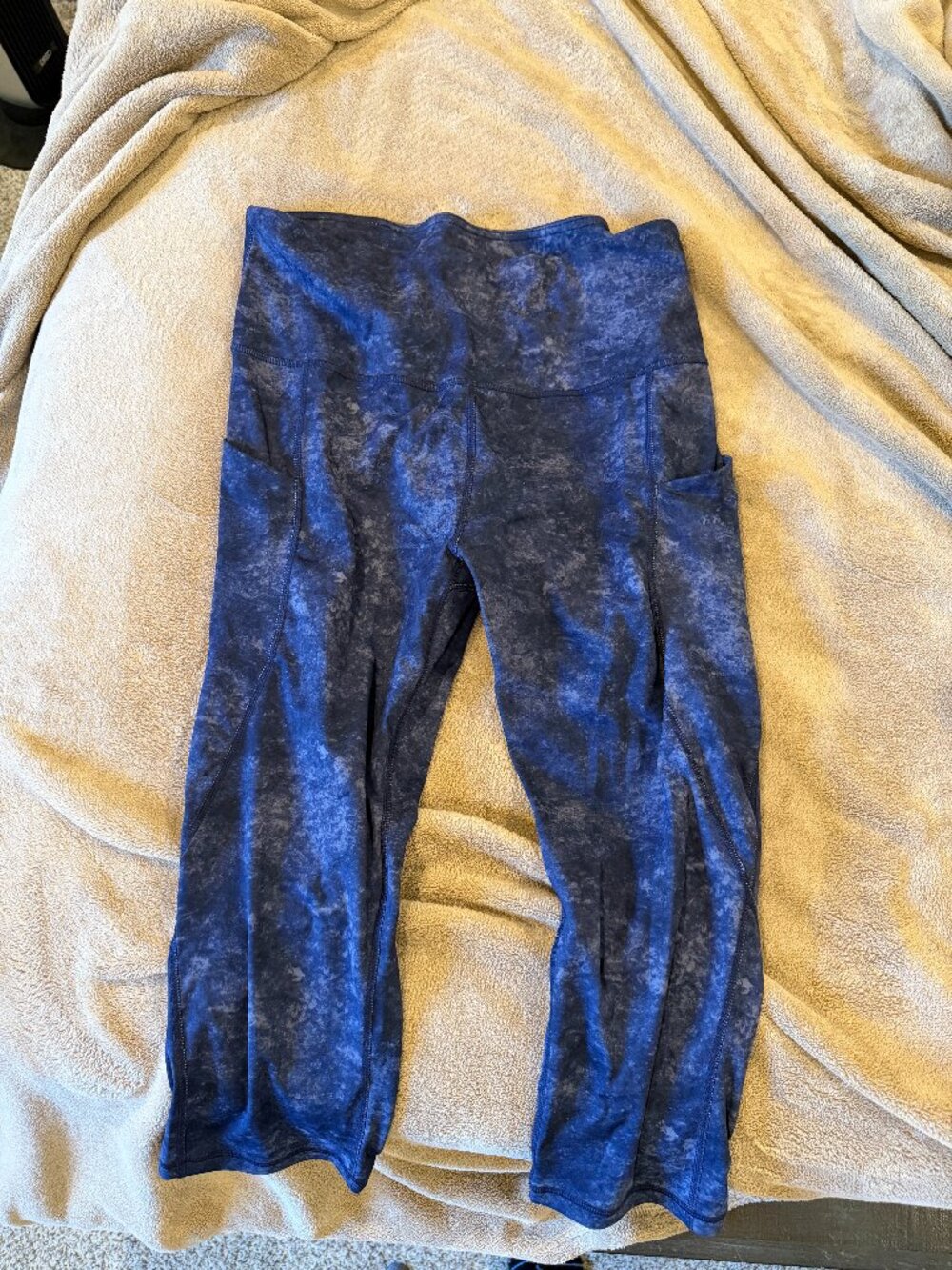 Ododos 7/8 Watercolor Workout Leggings